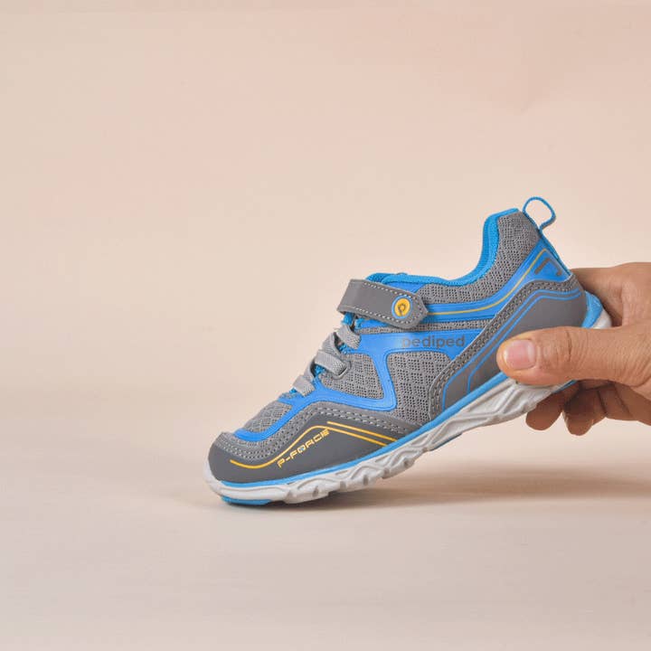 pediped footwear - Wholesale Athletic Sneakers - Kids - Force - Flex® | Grey/Blue5