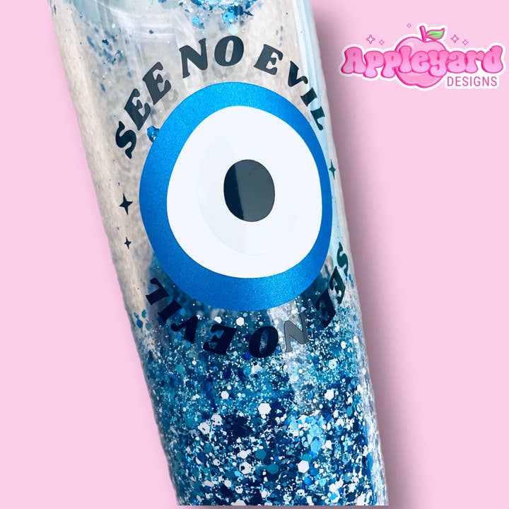See No Evil | 24oz Snowglobe Tumbler for wholesale by Appleyard Designs