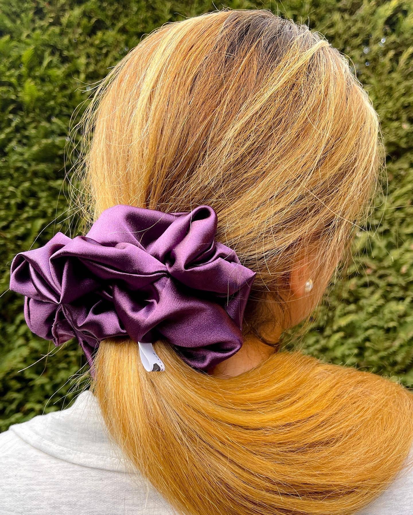 Asantewaa - Wholesale Scrunchie - Women's - Lili XL Satin Scrunchie2