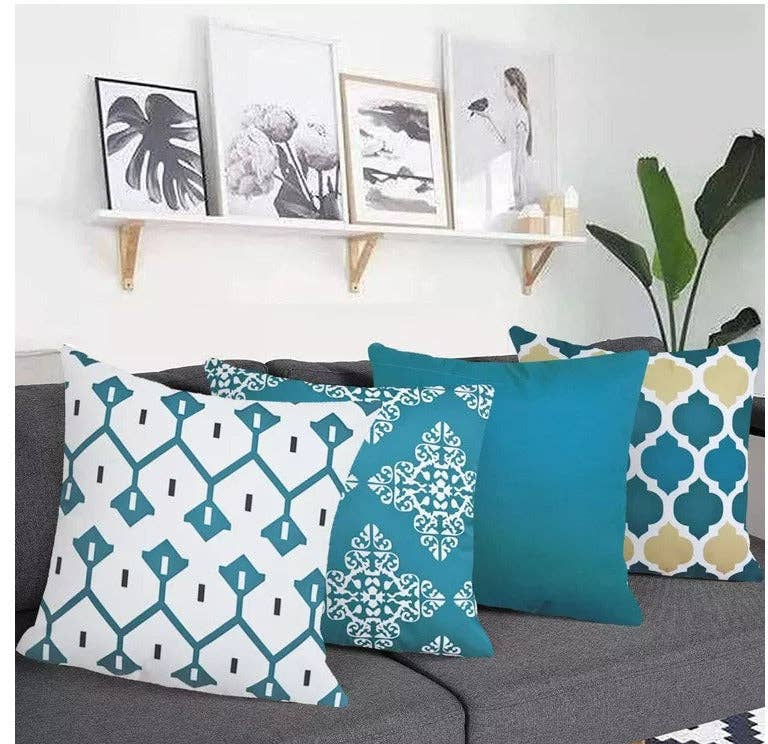 RKAAS HOME – Almofada de cadeira por atacado – Capas impermeáveis para almofadas externas para jardim e casa 45x45 cm15