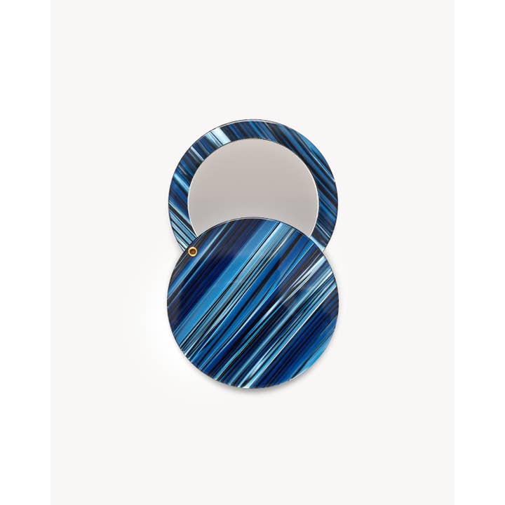 Espelho Circular em Índigo por atacado de MACHETE