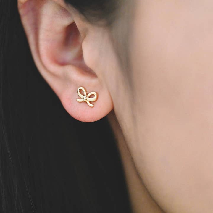 LEVY Boutique - Wholesale Stud/Post Earrings - LOVE Stud Trio