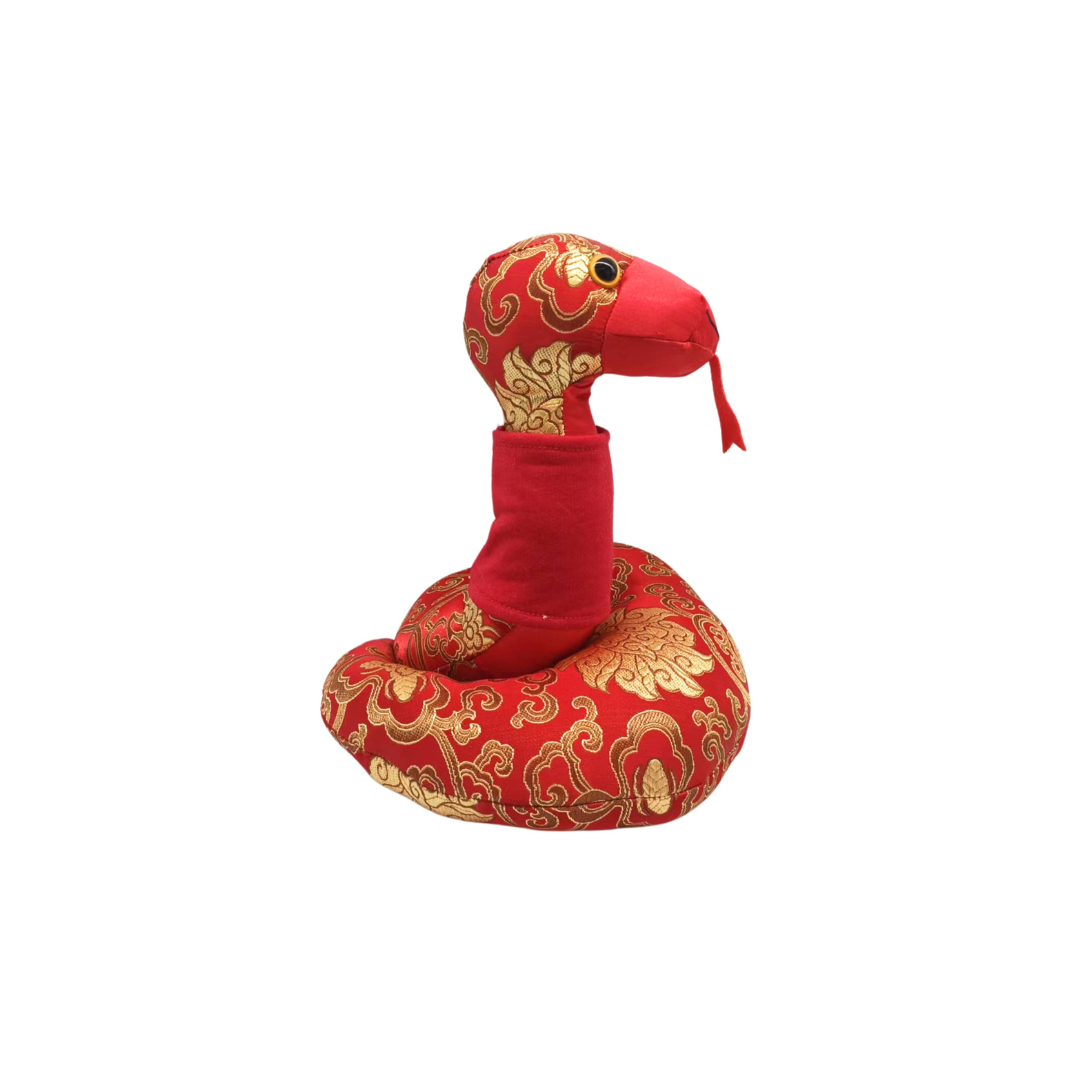 Soft Stuff Creations, Inc. - Wholesale Stuffed/Plush Toy - Kids & Baby - 8" CNY Snake w/ Customizable Neck Sleeve1