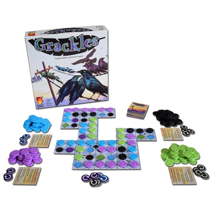 Fireside Games - Wholesale Board Game - Grackles Board Game