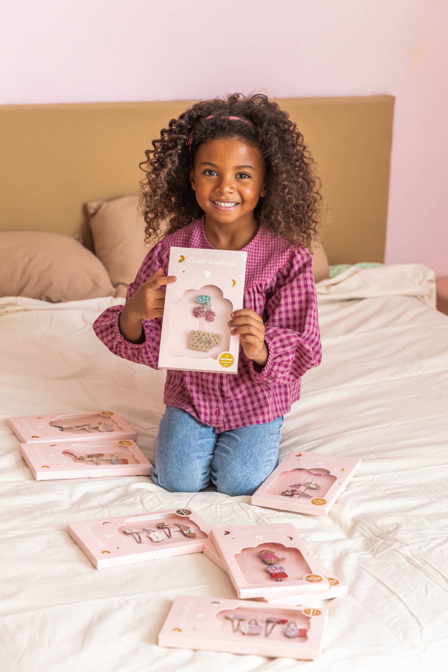 Luciole et Petit Pois - Wholesale Gift Box - Cherry & Cookie Set - Cherry & Cookie Brooch1