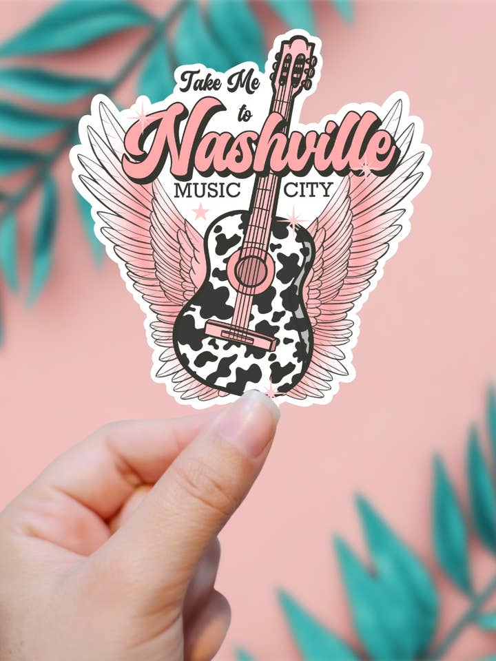 Take Me To Nashville Sticker for wholesale by EnchantingSunshine