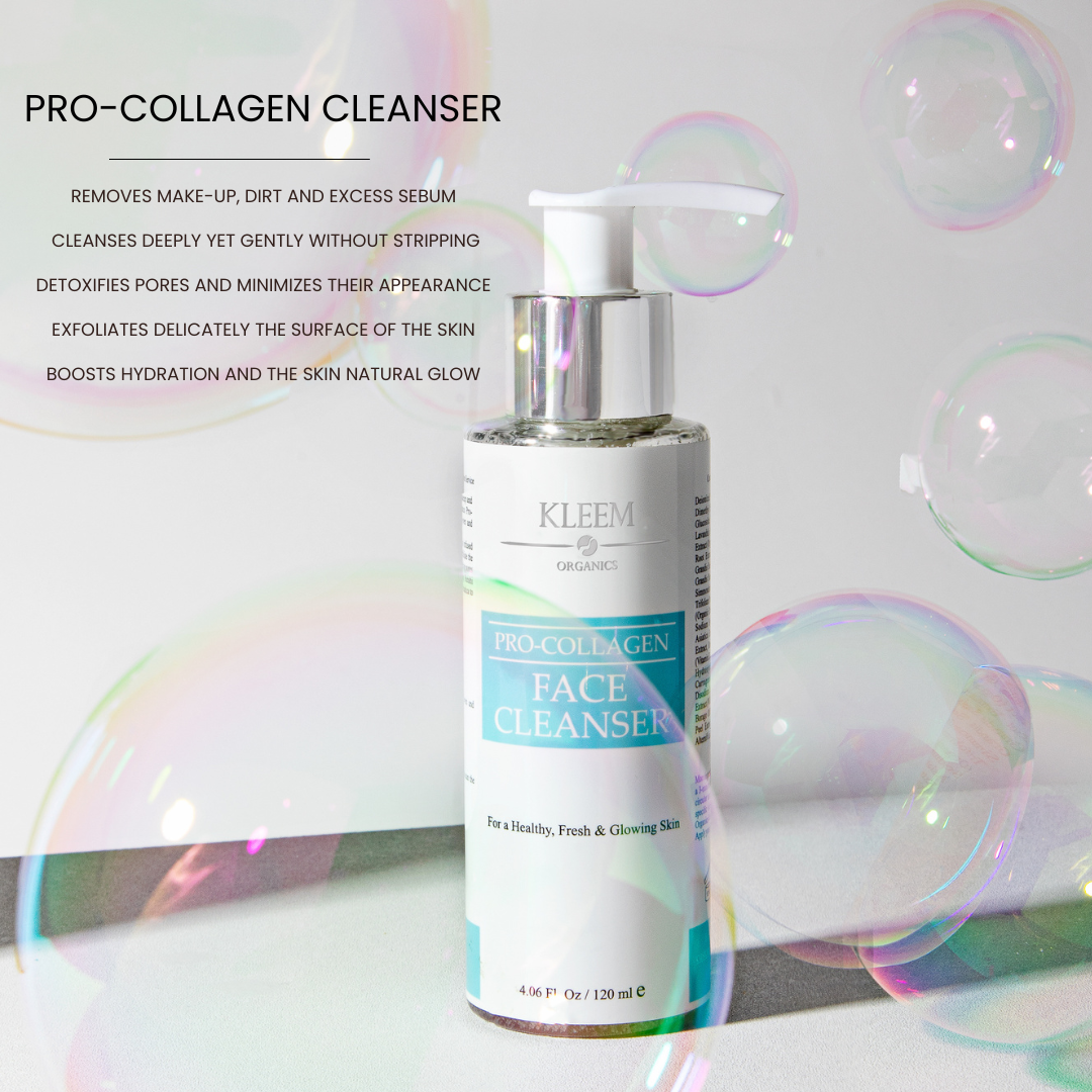 Kleem Organics - Wholesale Facial Cleanser - PRO-COLLAGEN FACE CLEANSER1