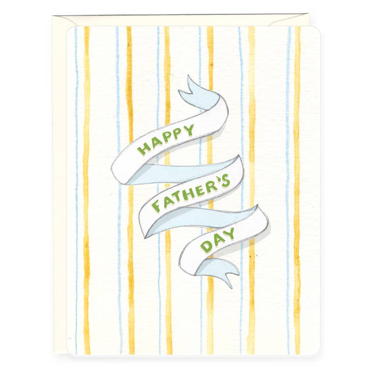Father's Day Greeting Card - Stripes for wholesale by H.macdo Paper Co.