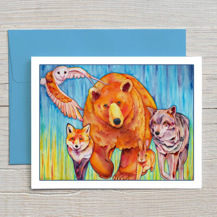 Walking In Unity Notecard for wholesale by Simply Savory Art