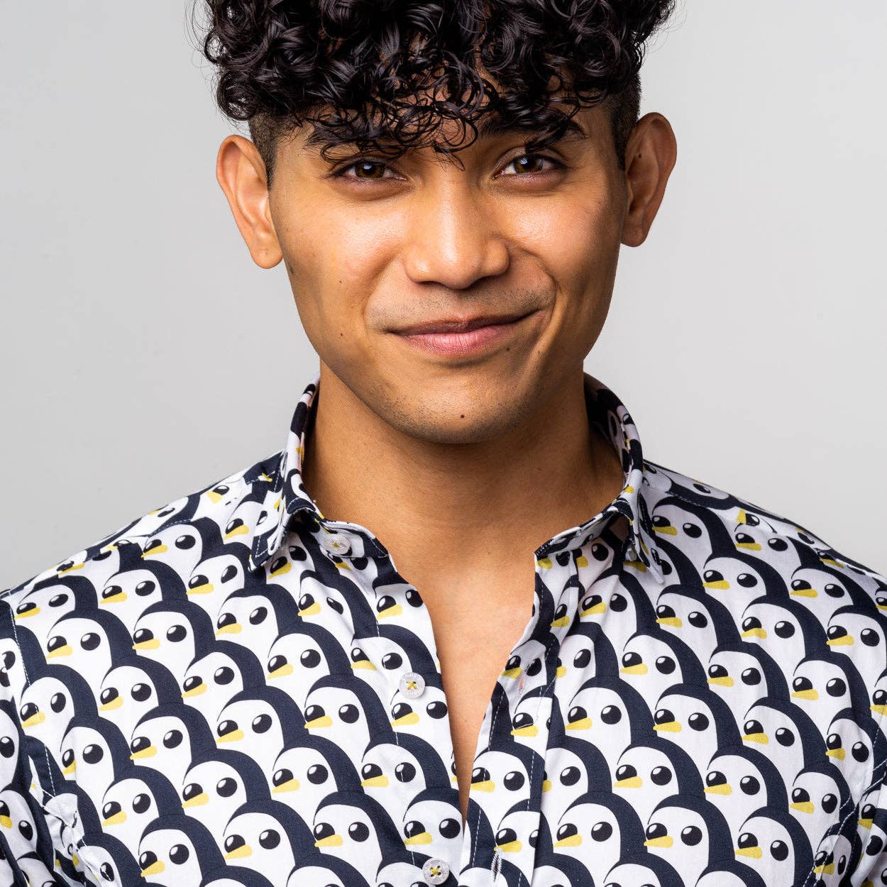 BLACK Penguins Short Sleeve Shirt for wholesale on Faire7