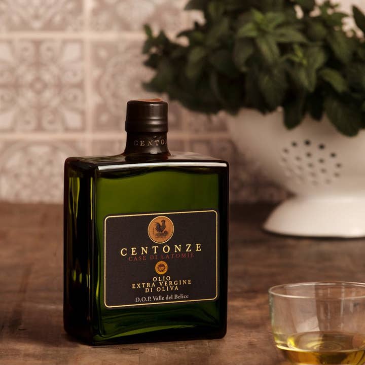 Ciao Imports - Wholesale Olive Oil - Centonze, 'Case di Latomie' D.O.P. Valle del Belice, Extra Virgin Olive Oil (500ml/16.9 fl oz)