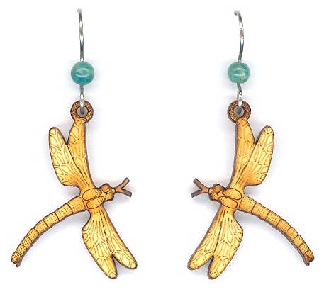 Dragonfly Earring for wholesale by Woodcutts Inc.
