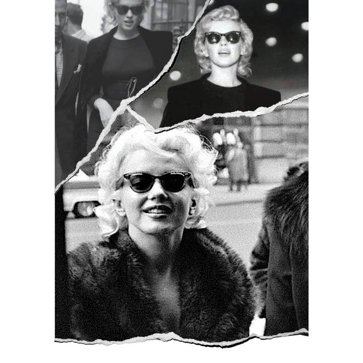 Cardsome - Wholesale Sunglasses – Women's - MARILYN, plexi/smoke Sunglasses4