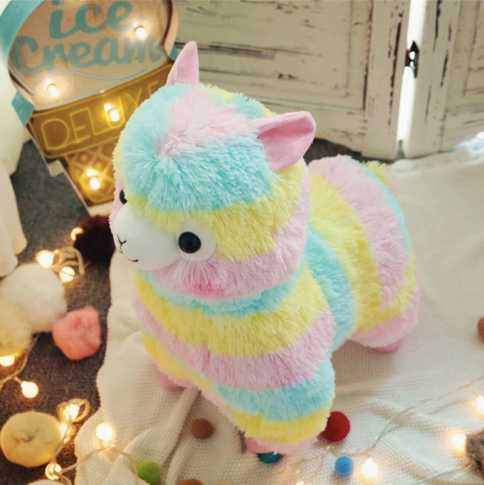 ToyalFriends - All Import Duties Covered! - Wholesale Stuffed/Plush Toy - Kids & Baby - 25cm Rainbow Alpaca Plush Toy2