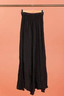 la maison des fibres naturelles - Wholesale Pants - Women's - Flared linen trousers 66031 100%LINEN8