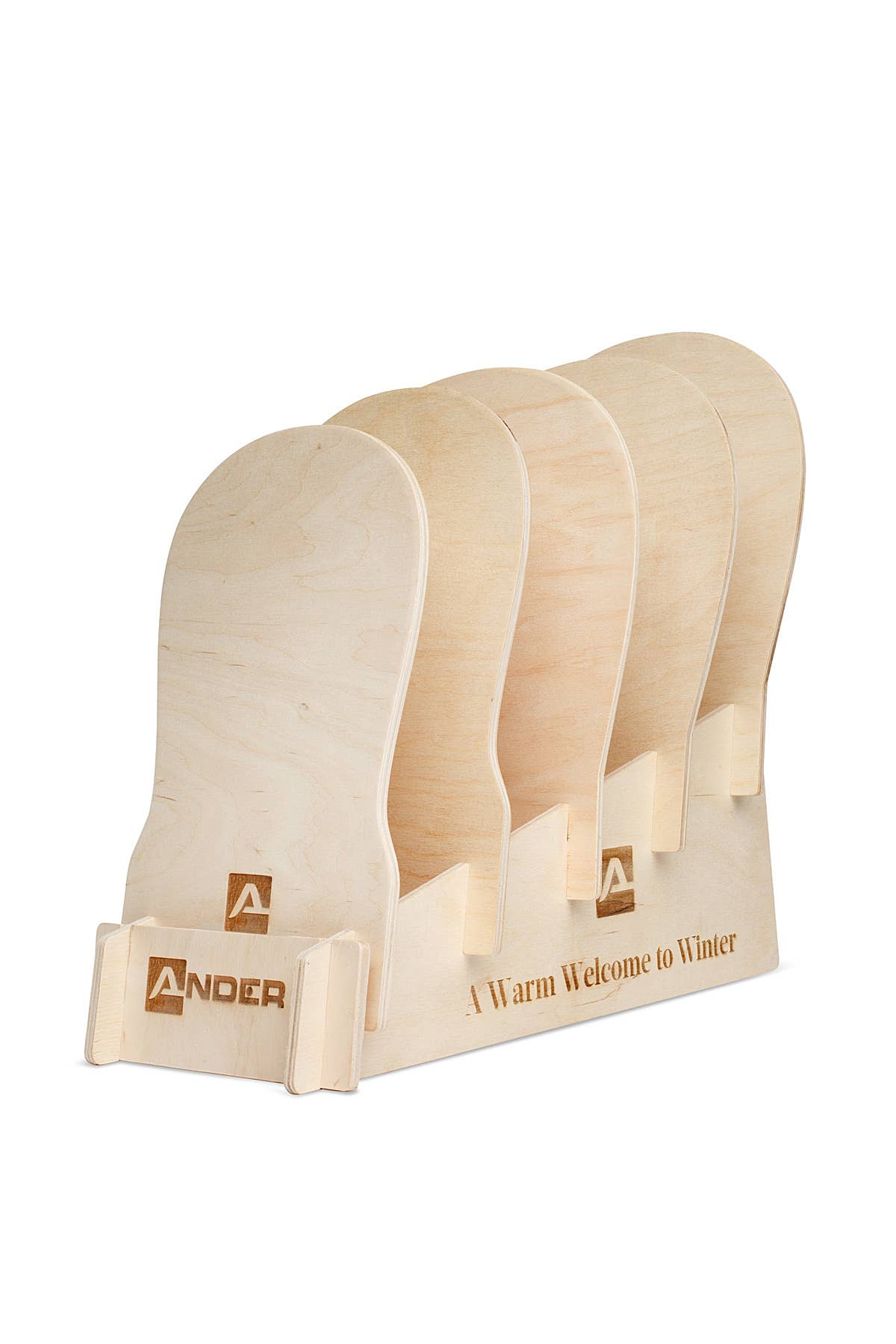 Ander – wholesale Återförsäljarskyltning – Ander mössdisplay i trä för disk – Märkt och praktisk4
