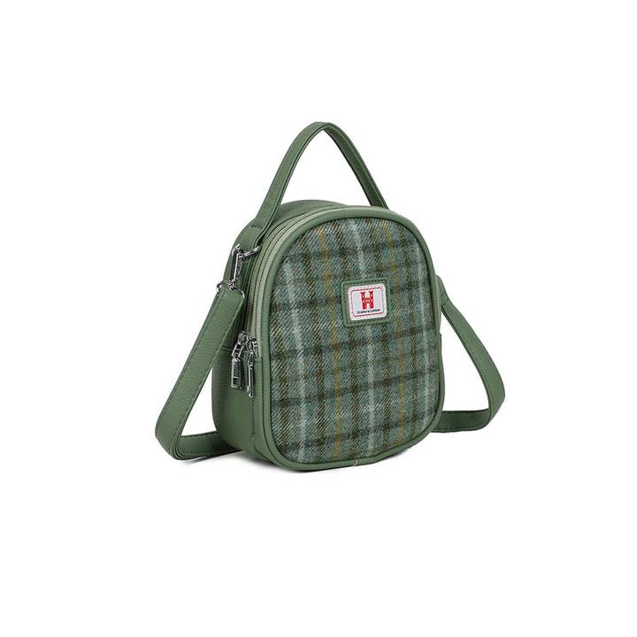 Strathurie – Großhandel Rucksack – Damen – Harris Tweed Skye Blue Damen Mini-Rucksack 288-410