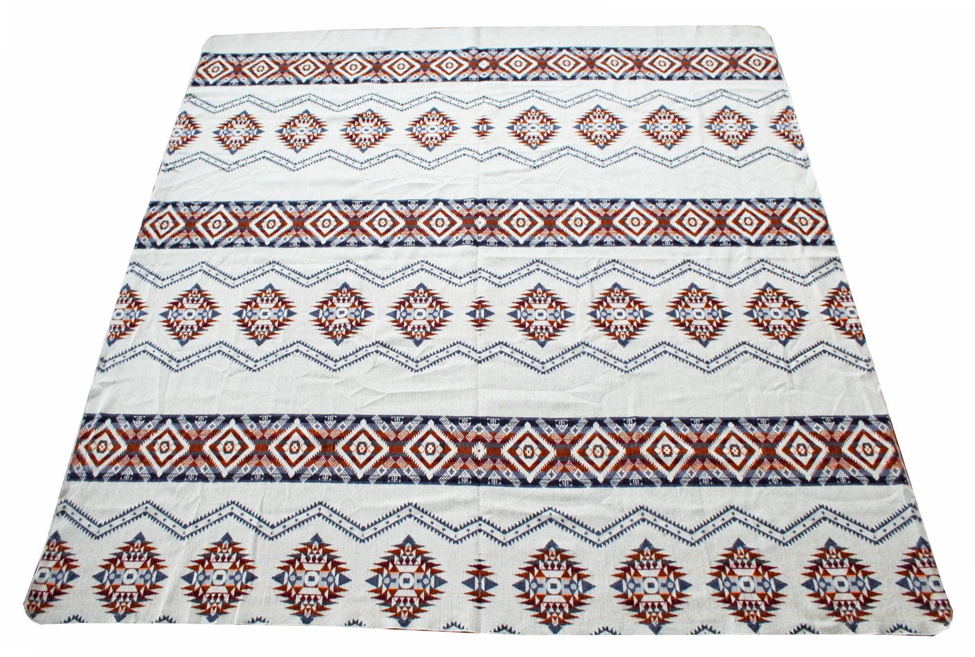 Grey The Vulcan Alpaca Blend Blanket for wholesale on Faire1