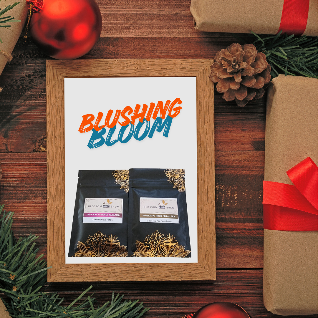 Blossom & Brew - Wholesale Theezakjes - Kerstsokvuller Mini Thee Cadeauset4