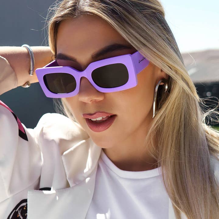 AnnaKey - Vendita all'ingrosso Occhiali da sole - Donna - Occhiali da sole opachi viola ANNAKEY PALM
