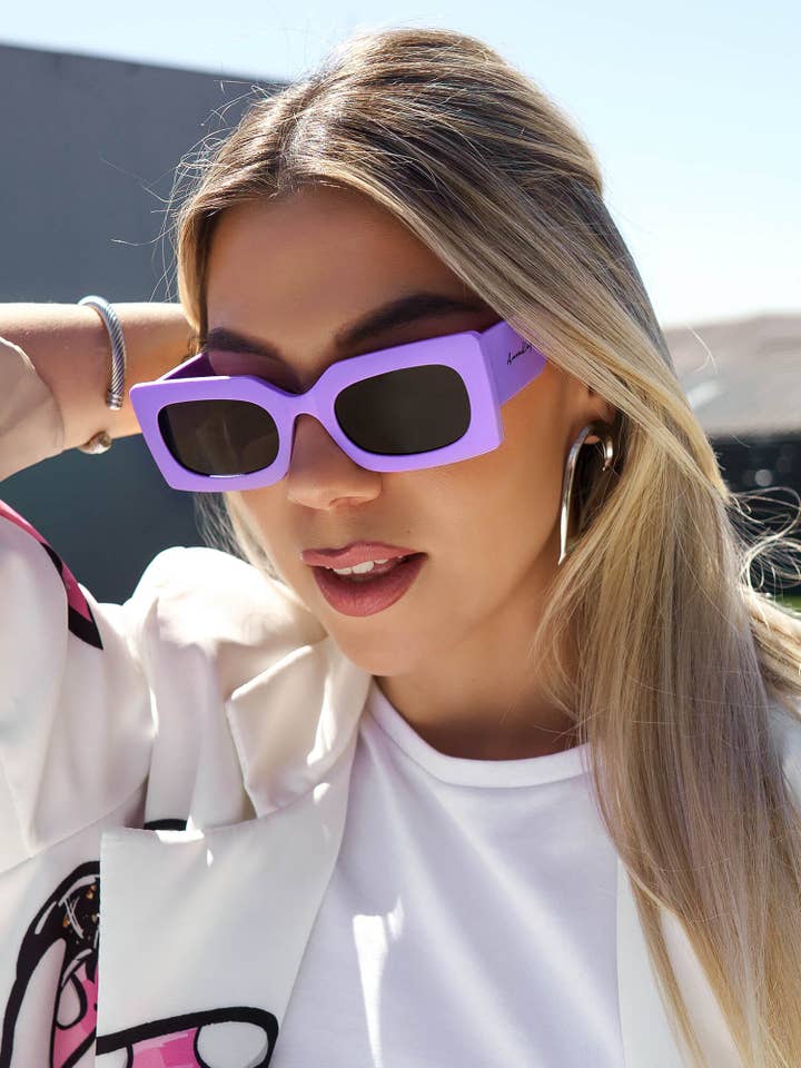 ANNAKEY PALM LILA MATTA SOLGLASÖGON för wholesale av AnnaKey