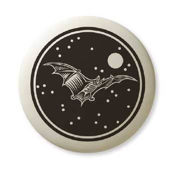 Little Brown Bat Porcelain Pendant Gift Box for wholesale by Touchstone Pottery