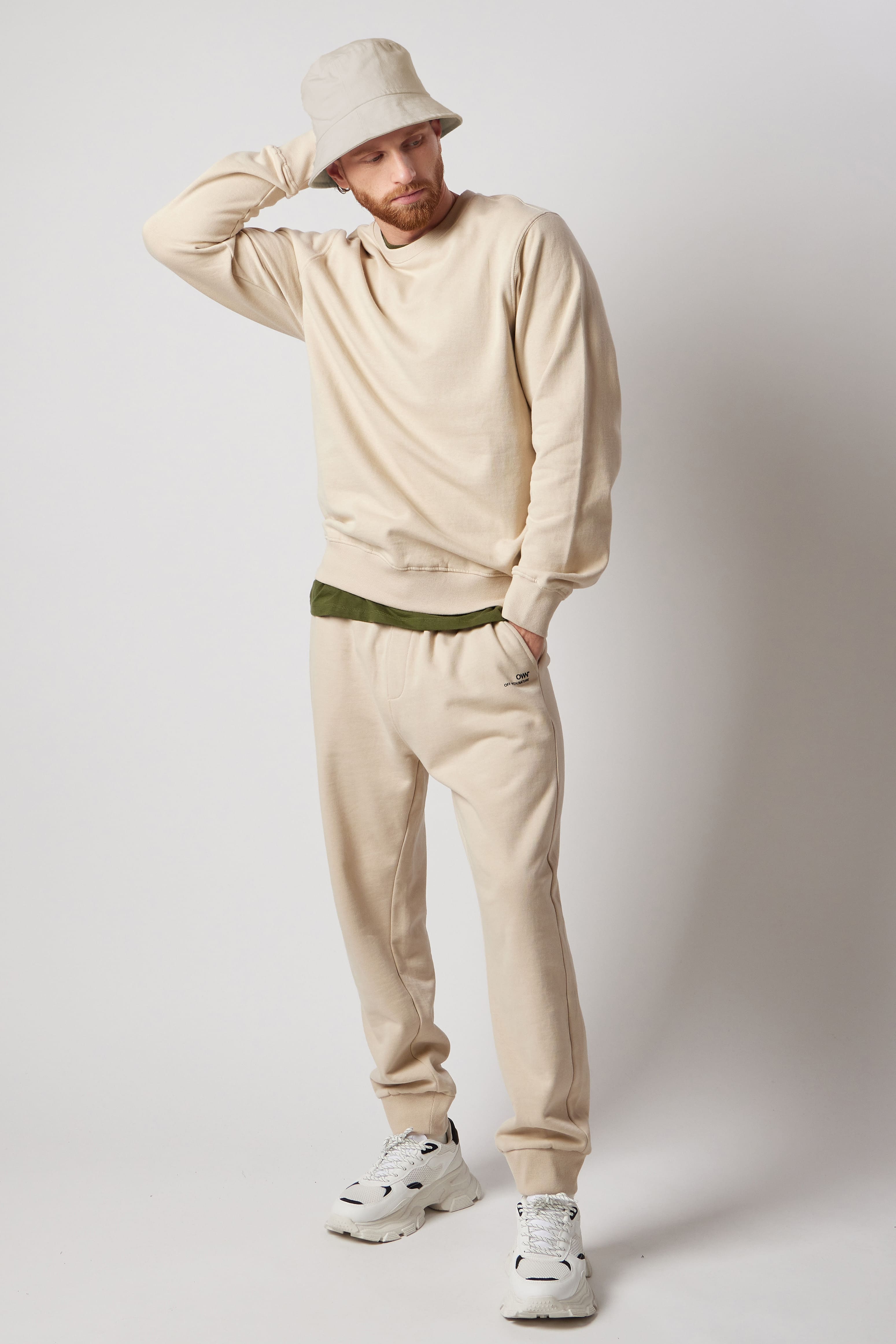 OWN OFF WITH NATURE - Wholesale Lounge Set - Men's - Crewneck Sweatshirt Set + Fleece Joggers
