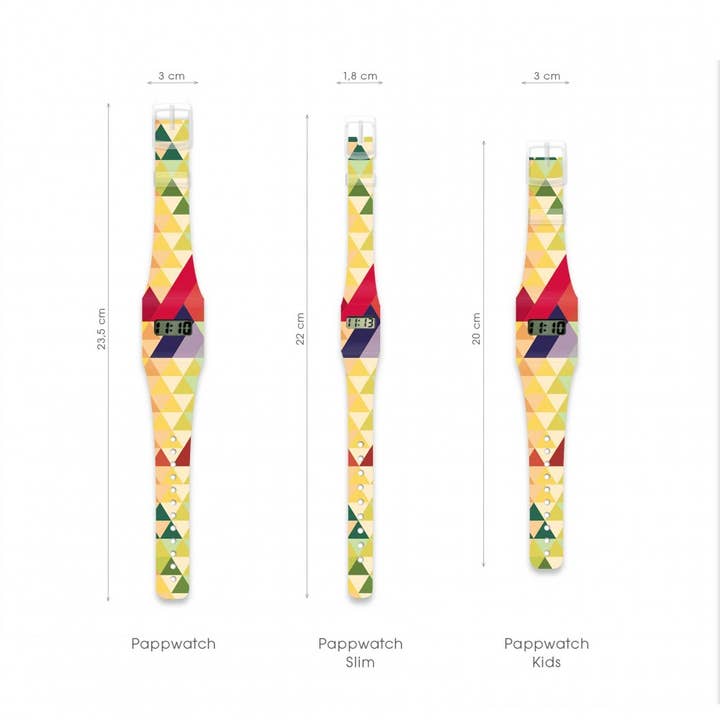 I Like Paper - Wholesale Wrist Watch - Unisex - WOODY Tyvek® Pappwatch2