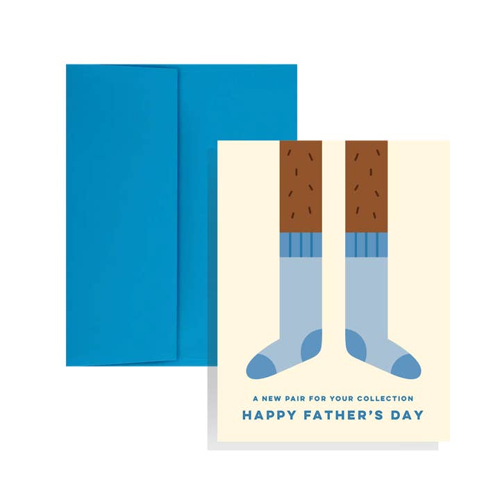 Carte Blue Socks pour la vente par KGS Design Studio