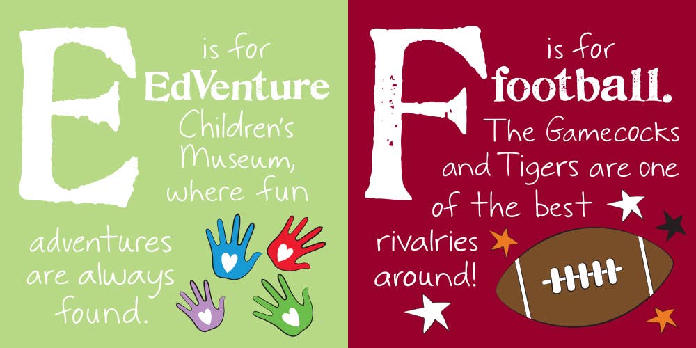 Sourcebooks - Wholesale Baby & Toddler Book (0-2) - ABCs of South Carolina3