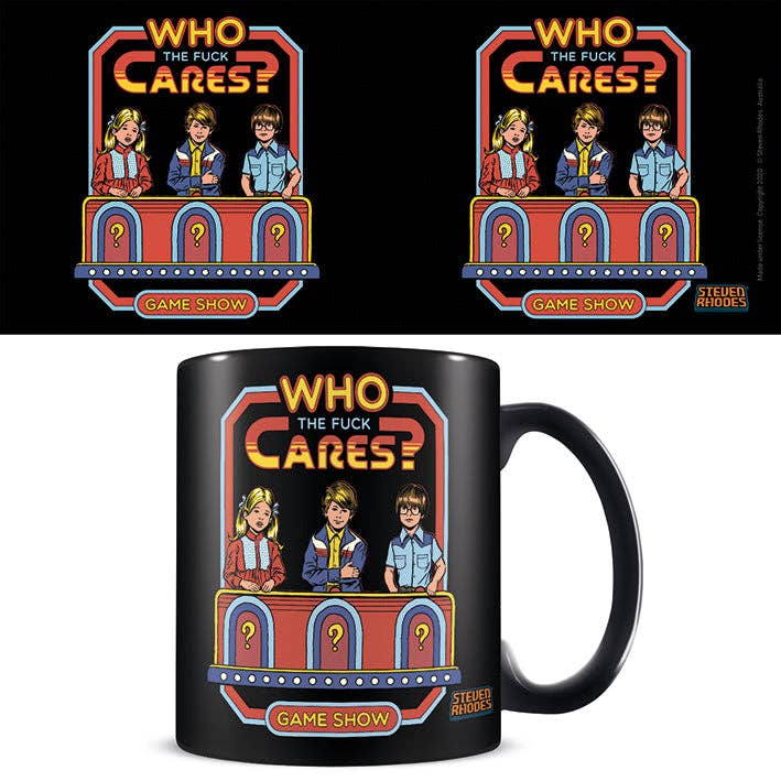 Pyramid International - Wholesale Coffee Mug - Steven Rhodes (Who Cares) Black