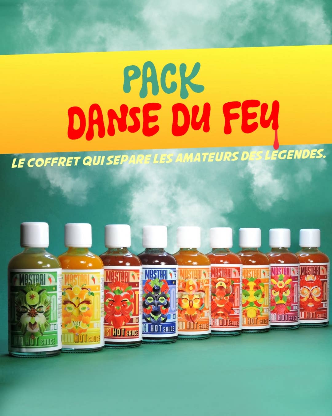 MASTARI - Wholesale Hot Sauce - Hot Sauce Implantation Pack 🌶️1