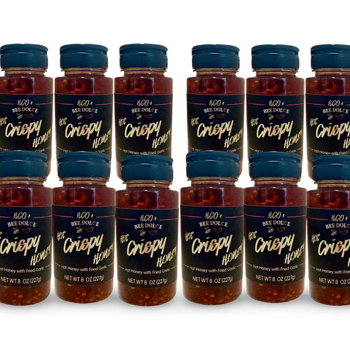 Hot Crispy Oil - Wholesale Honey - Hot Crispy Honey with Garlic- Holiday Gift(12 Units)4