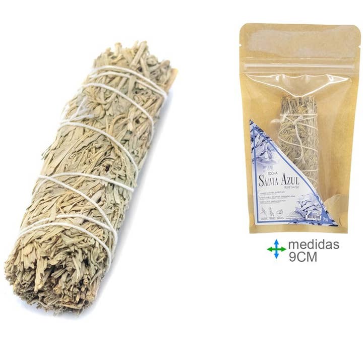 Blue Sage Torch 9cm (3 pcs) for wholesale by Esoterica Arte