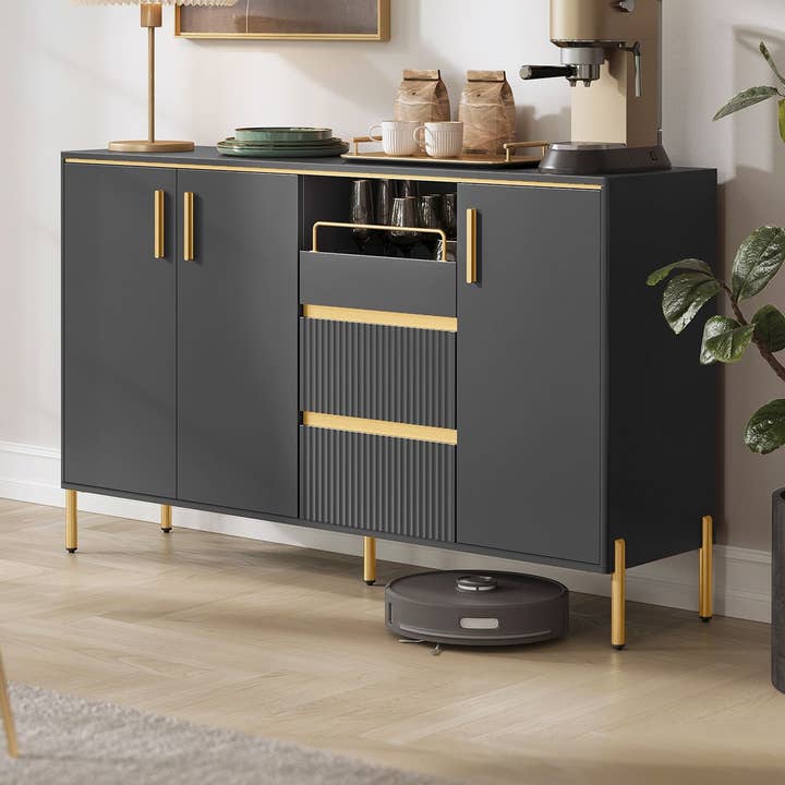 Bufféskåp med förvaring, lådor, justerbar hylla- för wholesale av Greenwestons