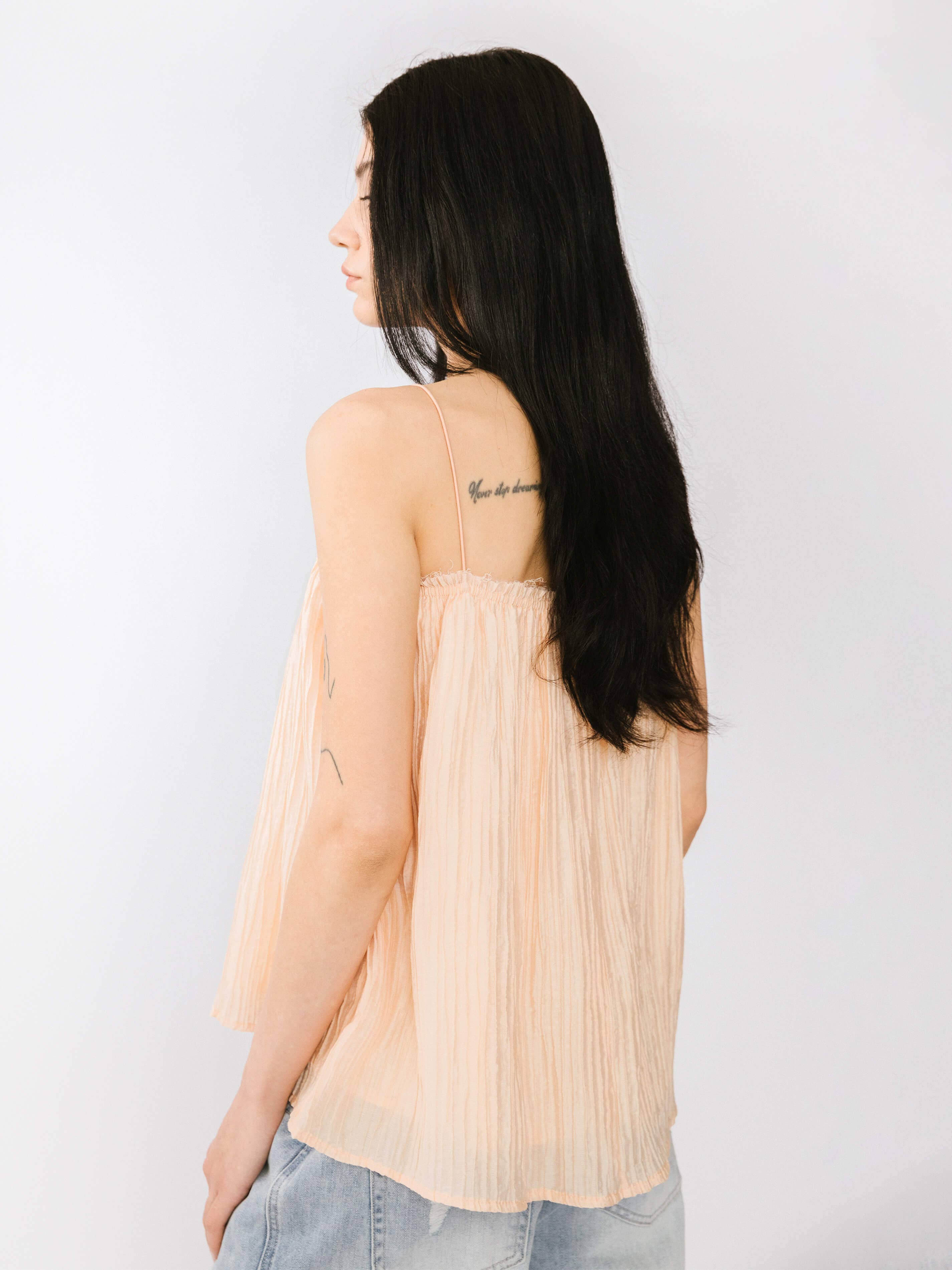 CUBIC - Wholesale Blouse - Women's - Spaghetti Strap A-line Top10