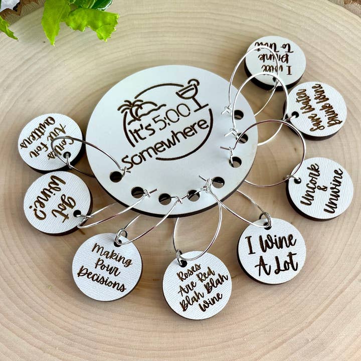 Funny Wine Charms for wholesale by Frank and Alan’s