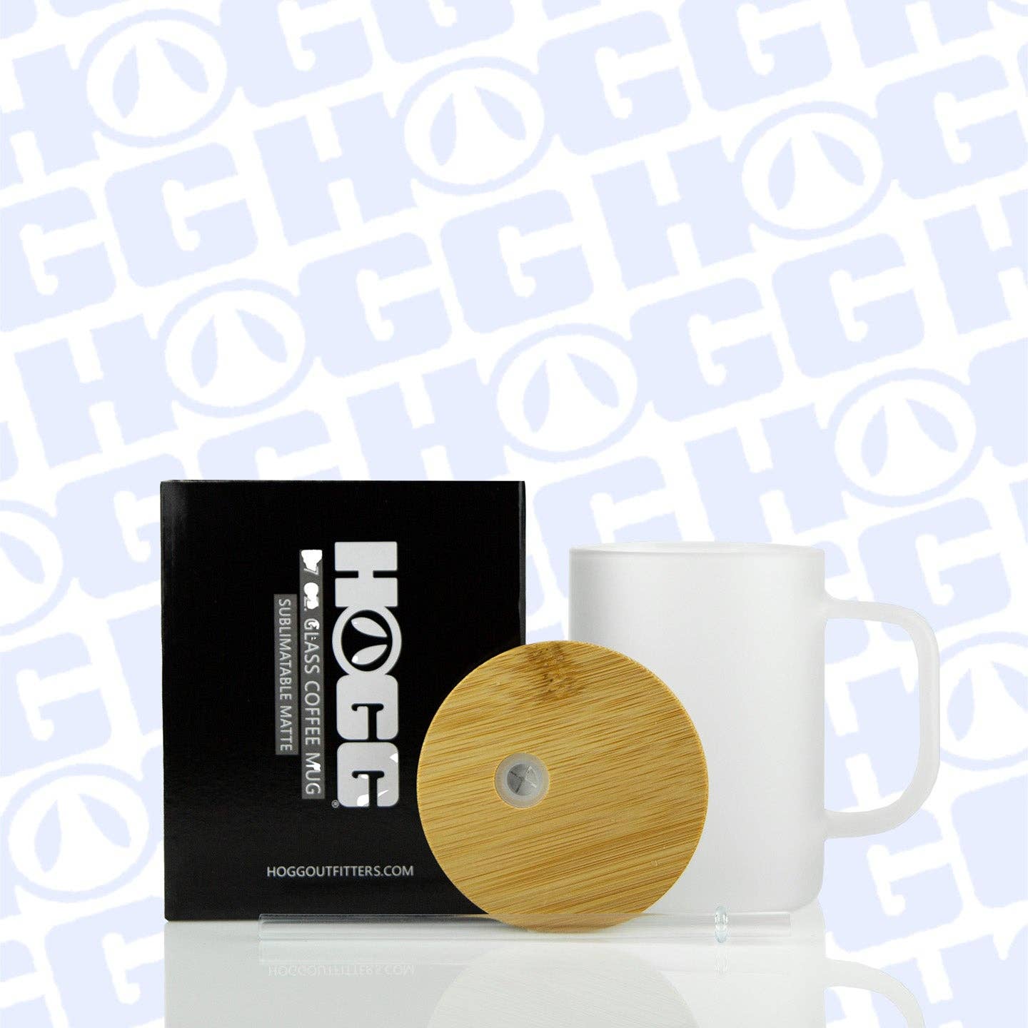 Hogg Outfitters - Wholesale Insulated Mug/Tumbler - 17oz SUBLIMATABLE GLASS COFFEE MUG - MATTE2