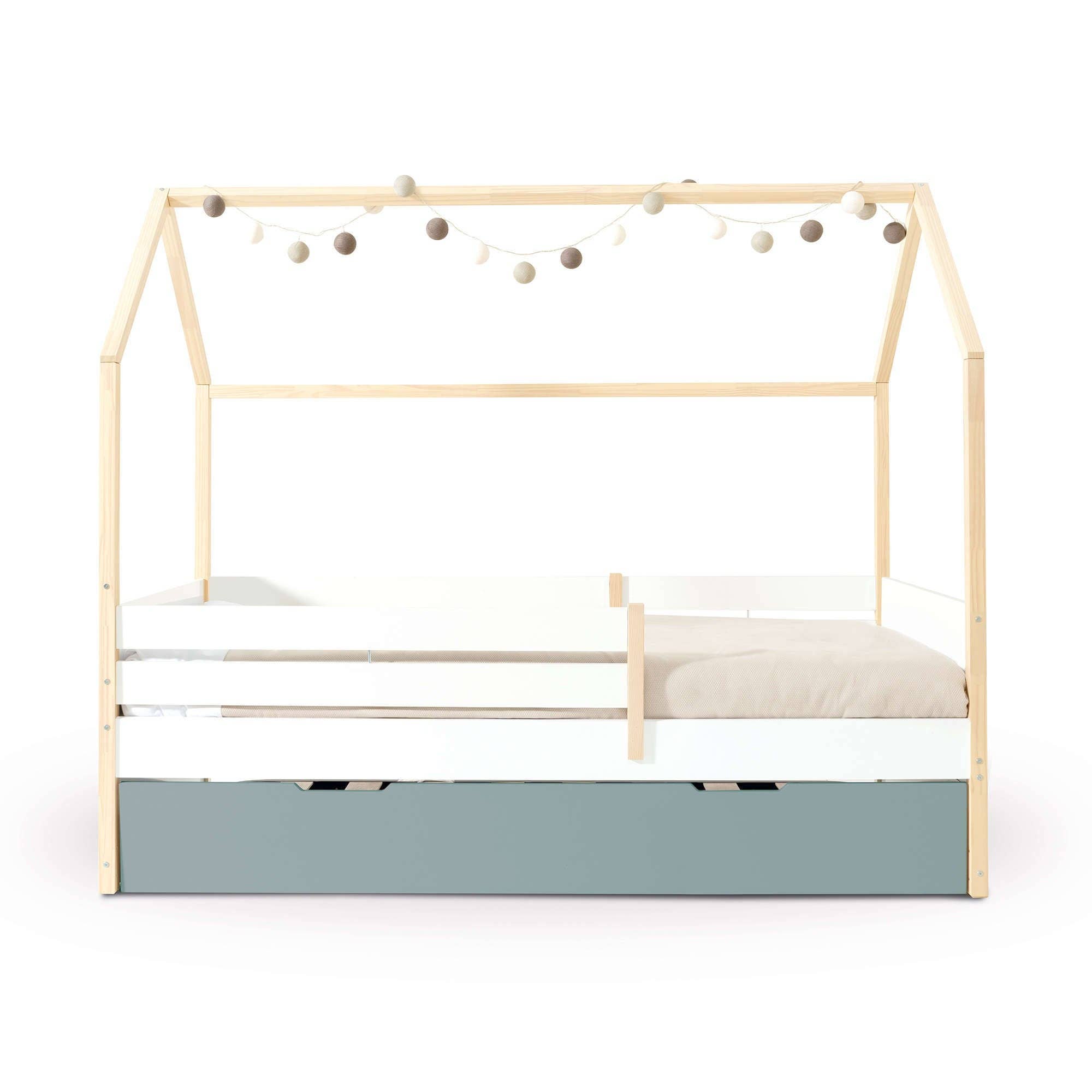 Alondra Baby - Wholesale Bed - Kids & Baby - Montessori bed 90x200 cm with drawer/trundle bed in wood · Sogni XL NB20009
