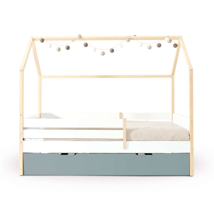 Alondra Baby - Wholesale Bed - Kids & Baby - Montessori bed 90x200 cm with drawer/trundle bed in wood · Sogni XL NB20009