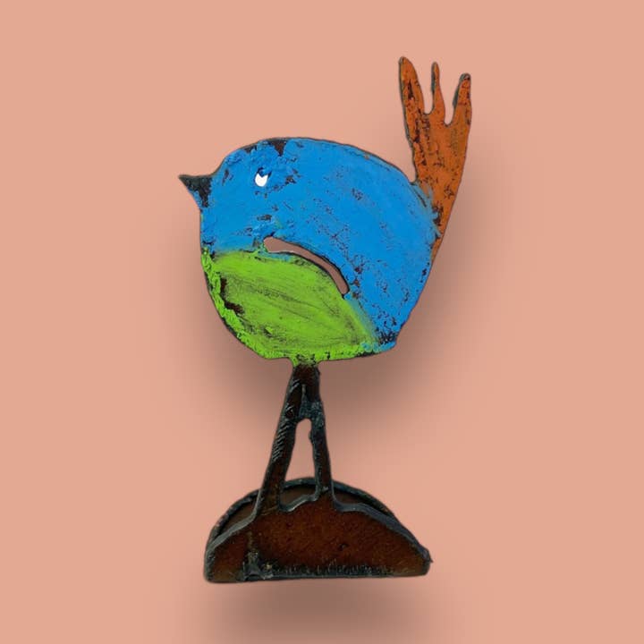 Cute Bird Gift, bureau debout, recyclage, dessus de table, cadeaux Impulse  pour la vente par Whimsies
