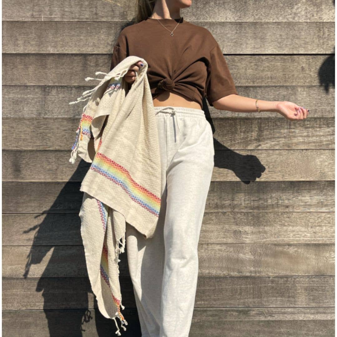 Tilley + Me - Wholesale Throw Blanket - Turkish Towel & Throw | Lightweight Cotton + Hand Woven15