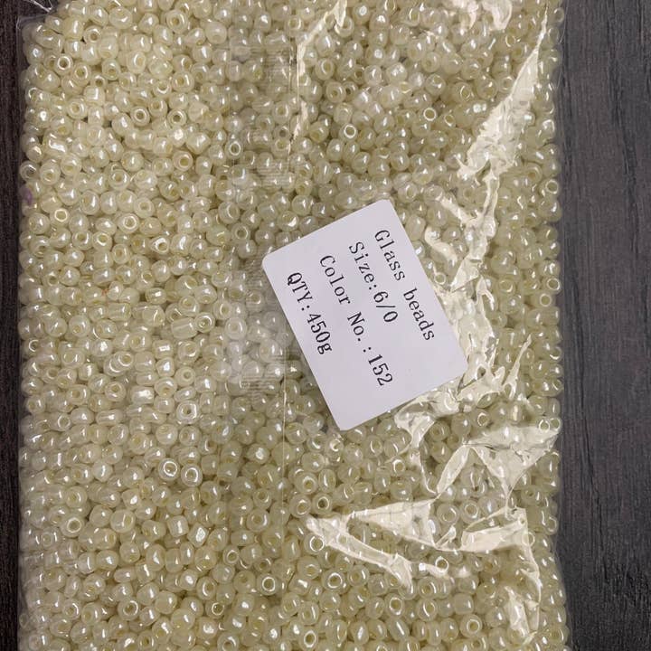 MaddieMayShop - Wholesale Beads - 6/0 Seed Beads, Seed Beads Bulk, Glass Beads 450 Grams7
