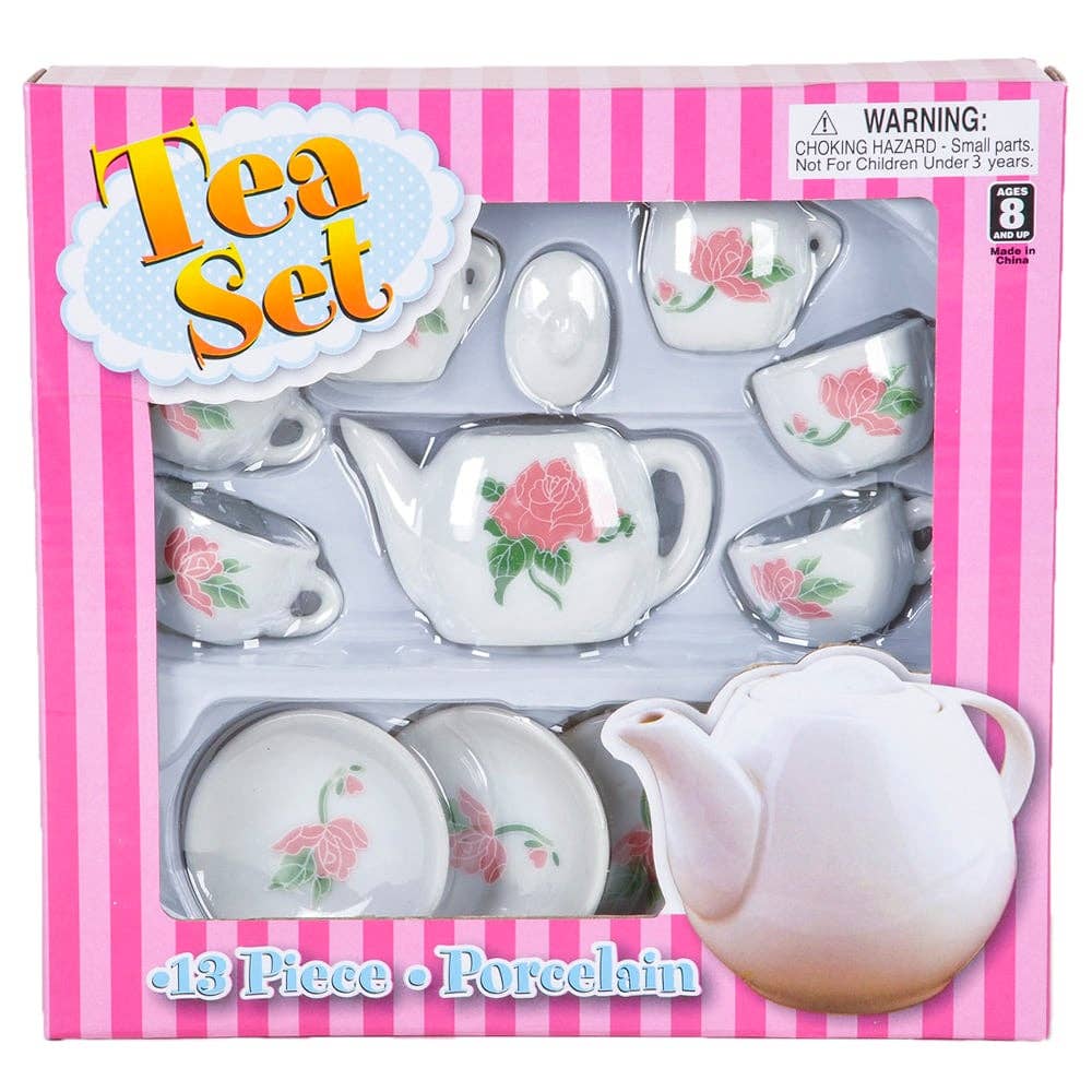 La Luna Bella - Toys - Wholesale Toy Feeding Set - Kids - CERAMIC TEA SET 13PCS LLB Car Toys4