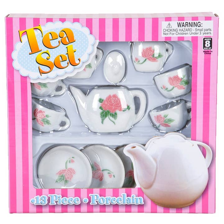 La Luna Bella - Toys - Wholesale Toy feeding set – Child - CERAMIC TEA SET 13PCS LLB Car Toys4