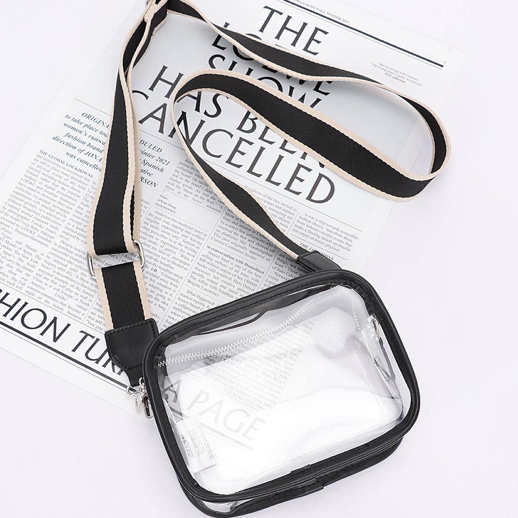 3AM BY H&D ACCESSORIES - Venta al por mayor Bolso de mano - Mujer -  Bolsa transparente para cámara con correa ancha1