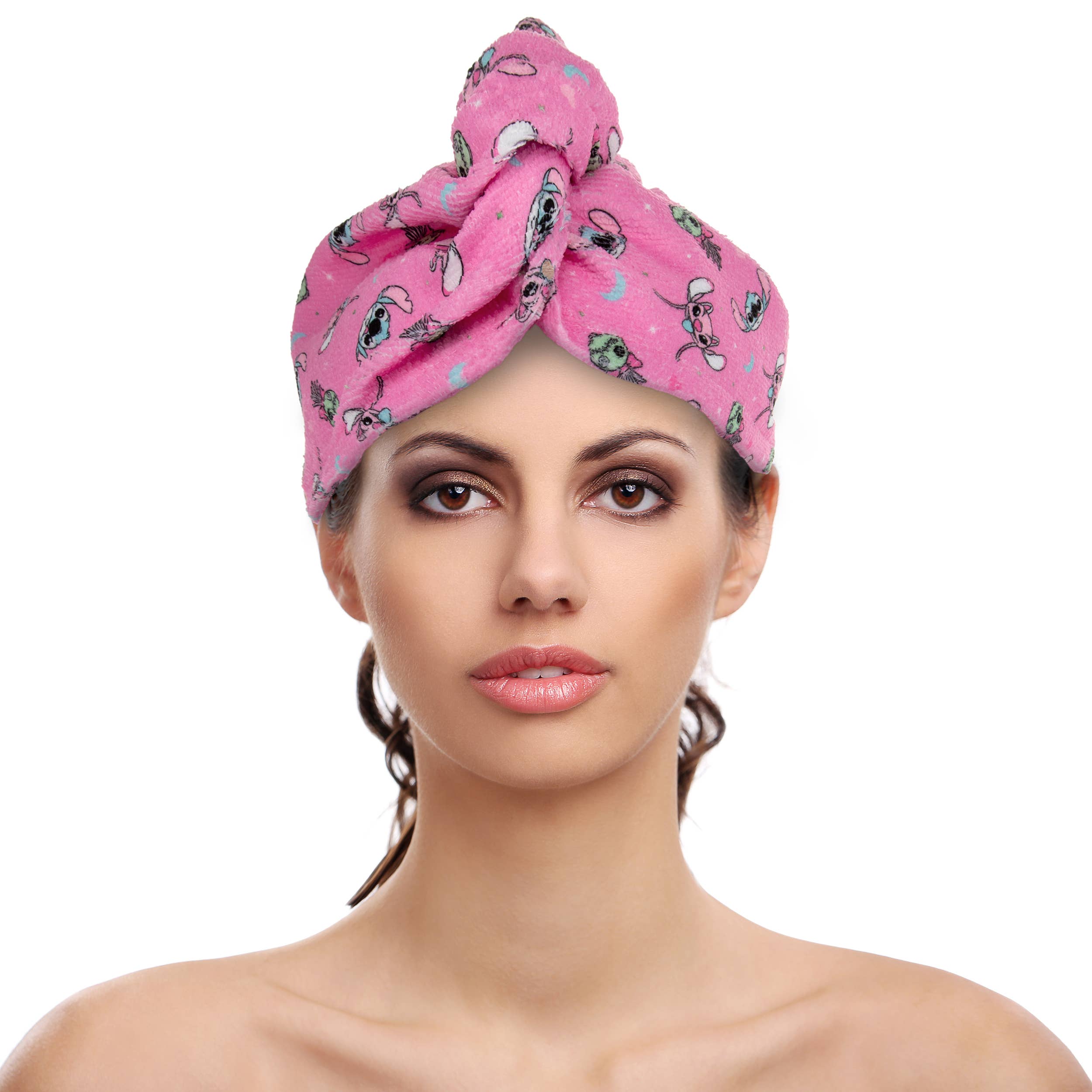 Mad Beauty USA LLC - Wholesale Hair Towel/Wrap - Stitch Pamper Hair Turban1