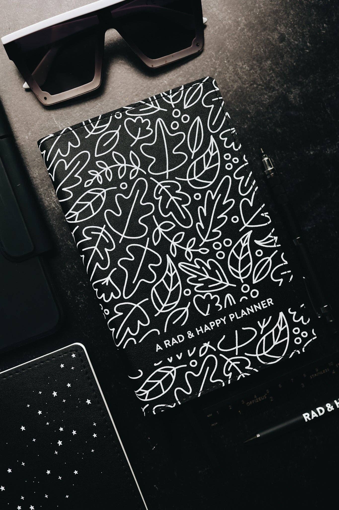 Rad & Happy - Wholesale Planner - 5x8 Undated Planner - Leaves Edition4