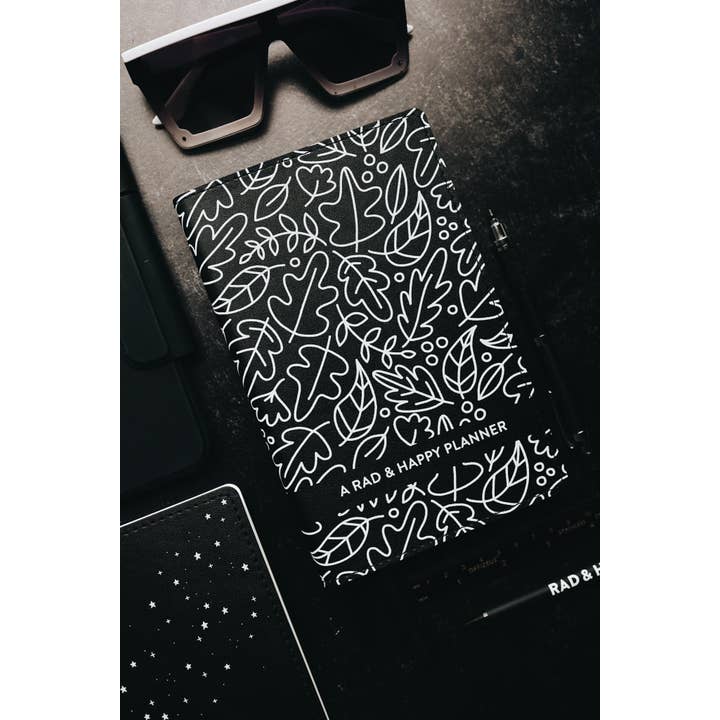 Rad & Happy - Wholesale Planner - 5x8 Undated Planner - Leaves Edition4