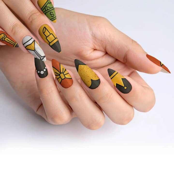 FYNE BODY - Wholesale Press-on/fake nails - Diamond Dazzler Glam Press-On Nails46